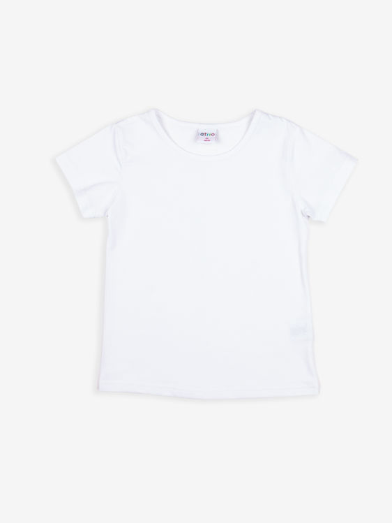 Picture of ND7288 GIRLS HIGH QUALITY PLAIN T-SHIRT
